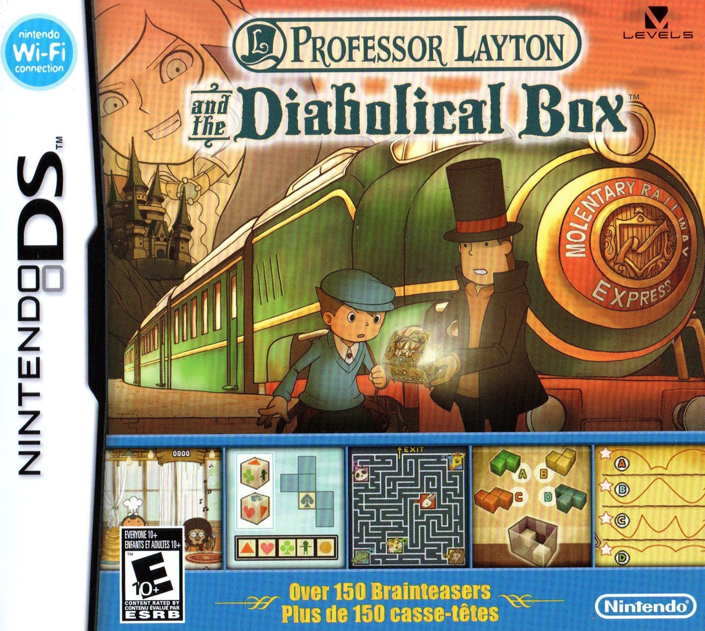 Professor Layton and The Diabolical Box - Nintendo DS - Retro Island Gaming