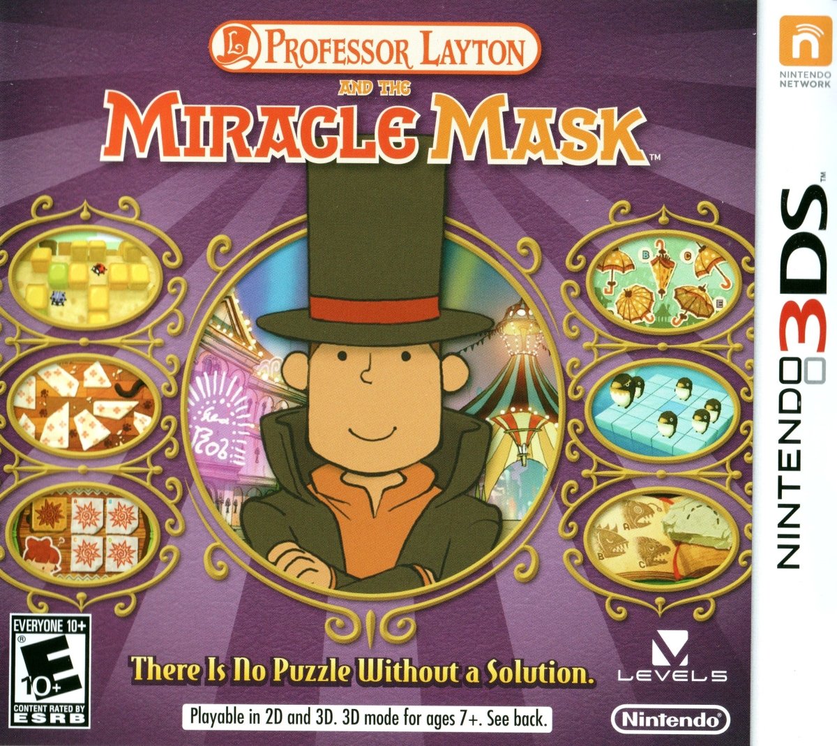 Professor Layton and The Miracle Mask - Nintendo 3DS - Retro Island Gaming