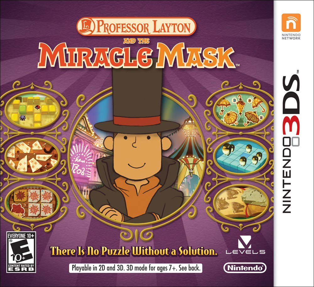 Professor Layton and The Miracle Mask - Nintendo 3DS - Retro Island Gaming