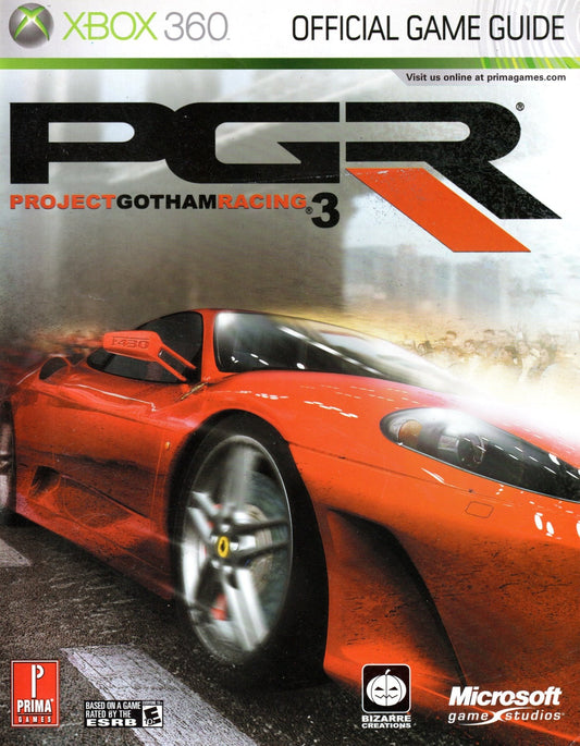 Project Gotham Racing 3 Official Game Guide - Guide Book - Retro Island Gaming