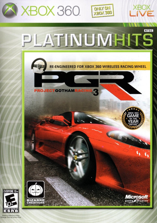 Project Gotham Racing 3 [Platinum Hits] - Xbox 360 - Retro Island Gaming