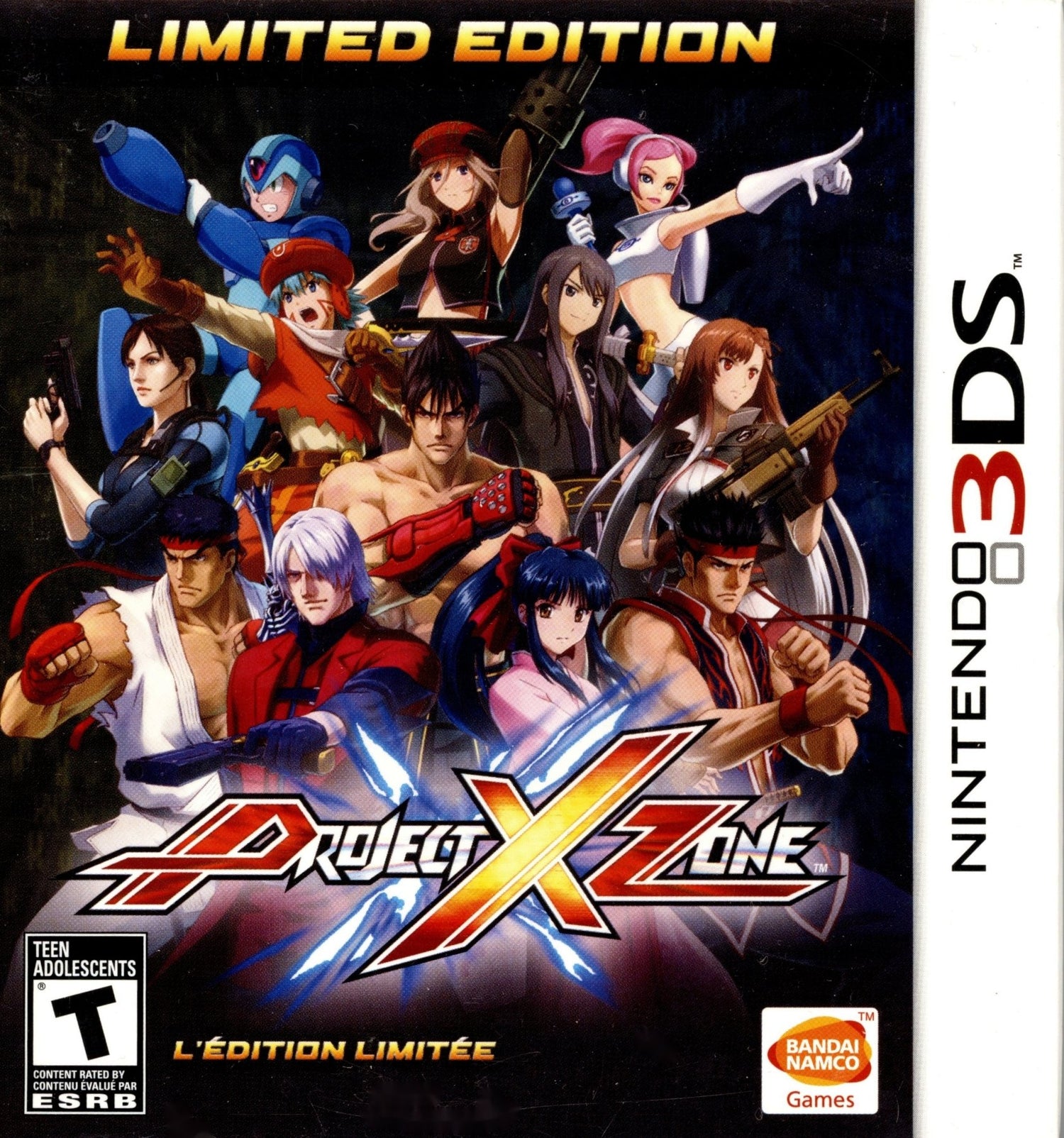 Project X Zone [Limited Edition] - Nintendo 3DS - Retro Island Gaming