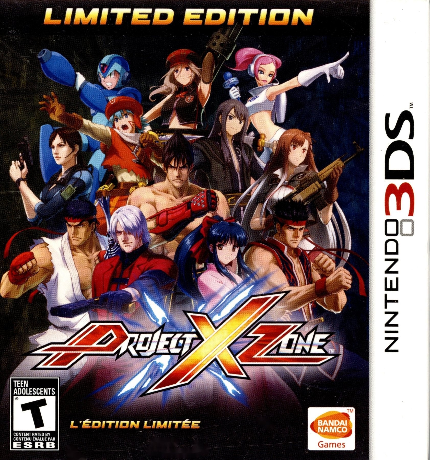 Project X Zone [Limited Edition] - Nintendo 3DS - Retro Island Gaming