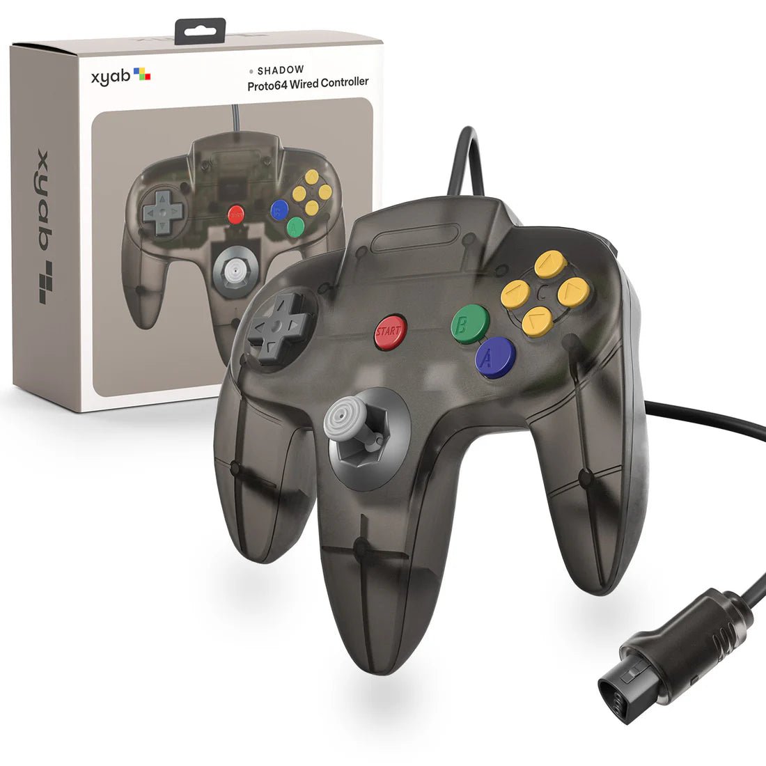 PROTO64 Wired Controller for Nintendo 64 - xyab - Retro Island Gaming