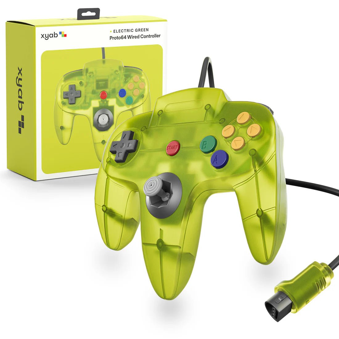 PROTO64 Wired Controller for Nintendo 64 - xyab - Retro Island Gaming