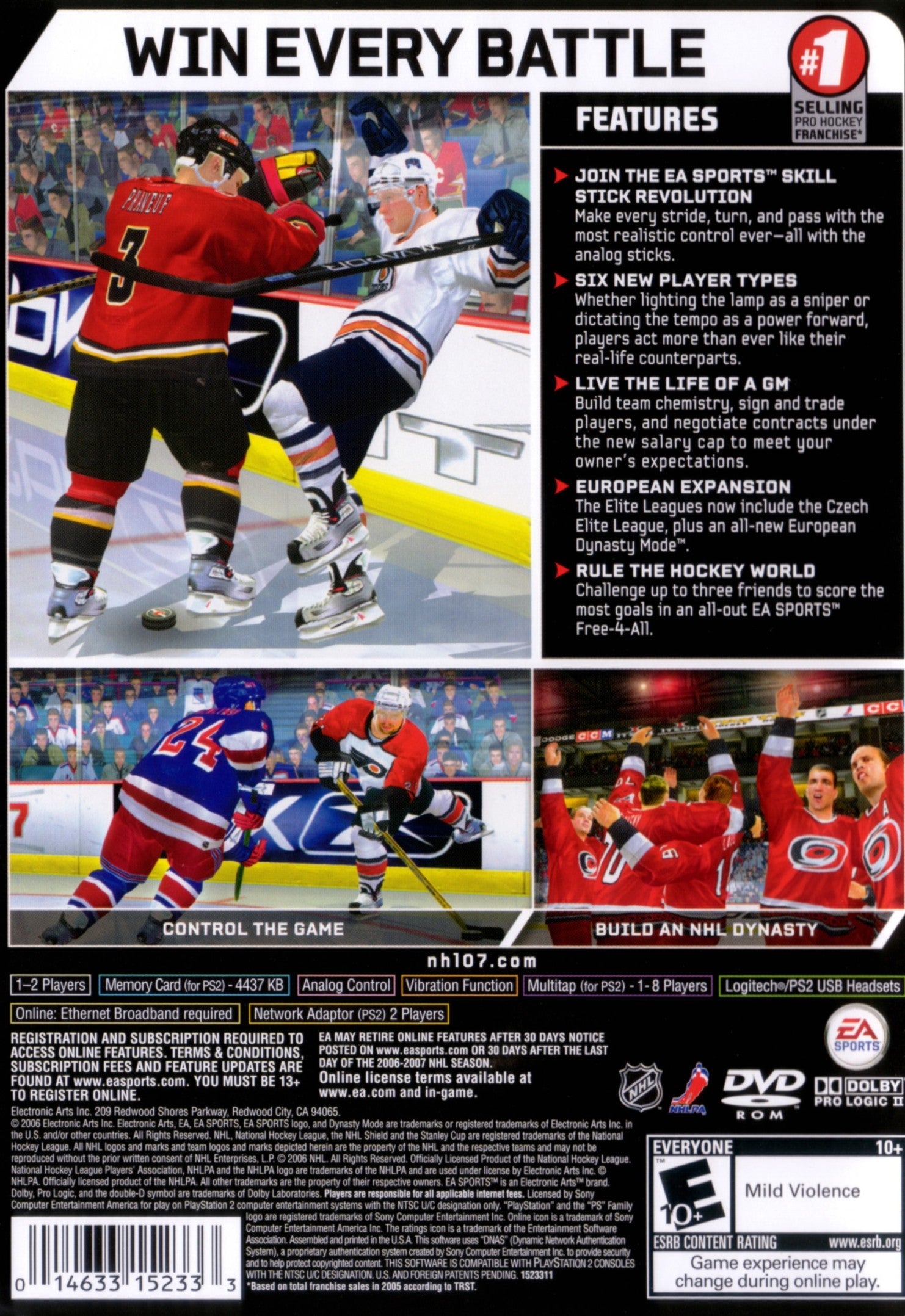 NHL 07 - Playstation 2