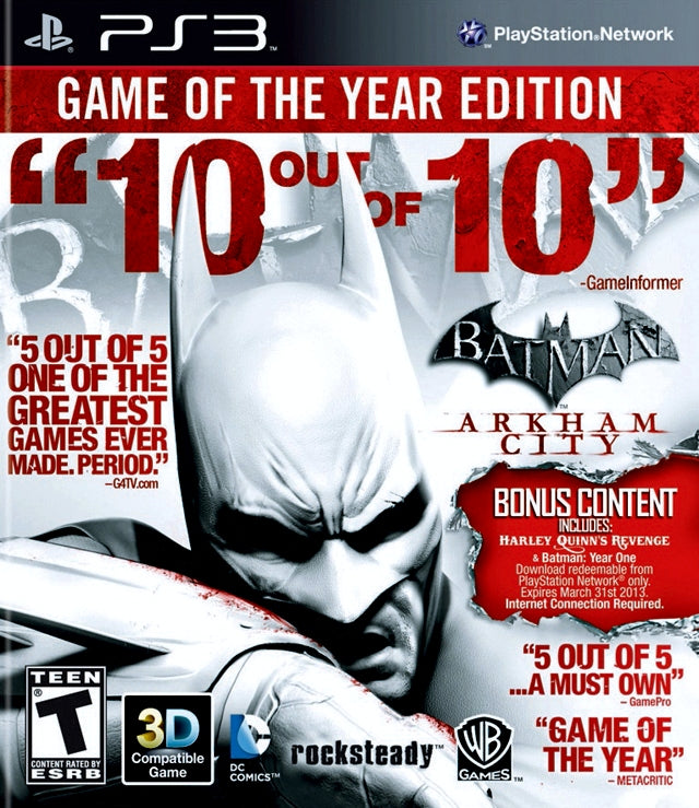 Batman: Arkham City [Game of the Year] - Playstation 3