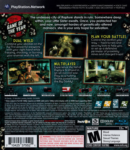 BioShock 2 - Playstation 3 - Retro Island Gaming
