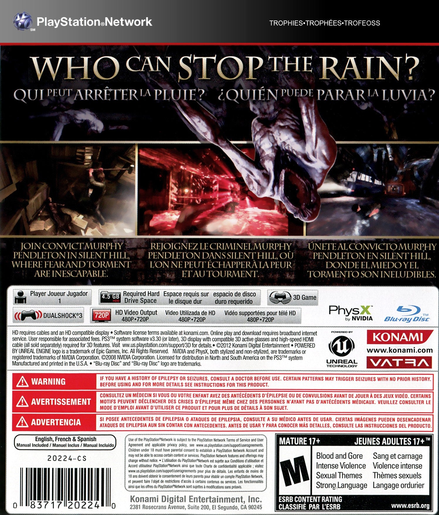 Silent Hill Downpour - Playstation 3