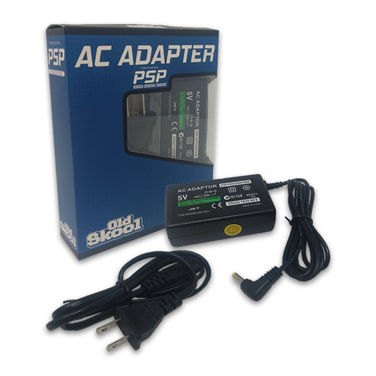 PSP AC Adapter - Old Skool - Retro Island Gaming