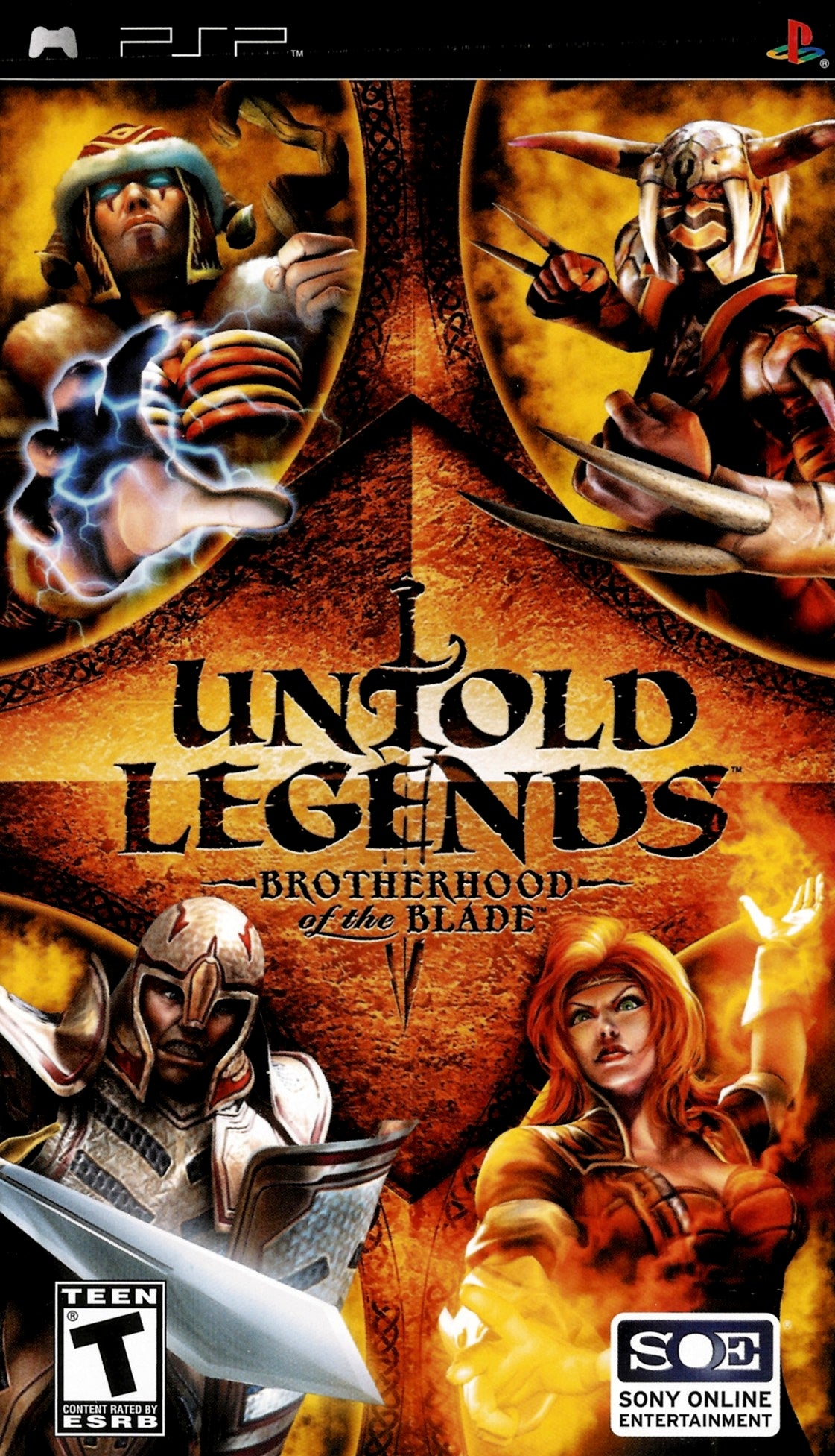 Untold Legends Brotherhood of the Blade - PSP
