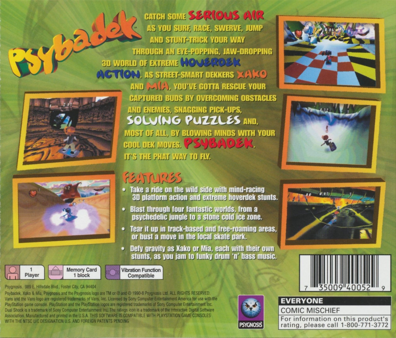 Psybadek - Playstation - Retro Island Gaming