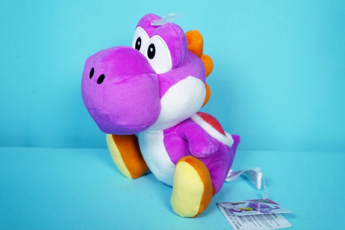 Purple Yoshi 8" Plush - Retro Island Gaming