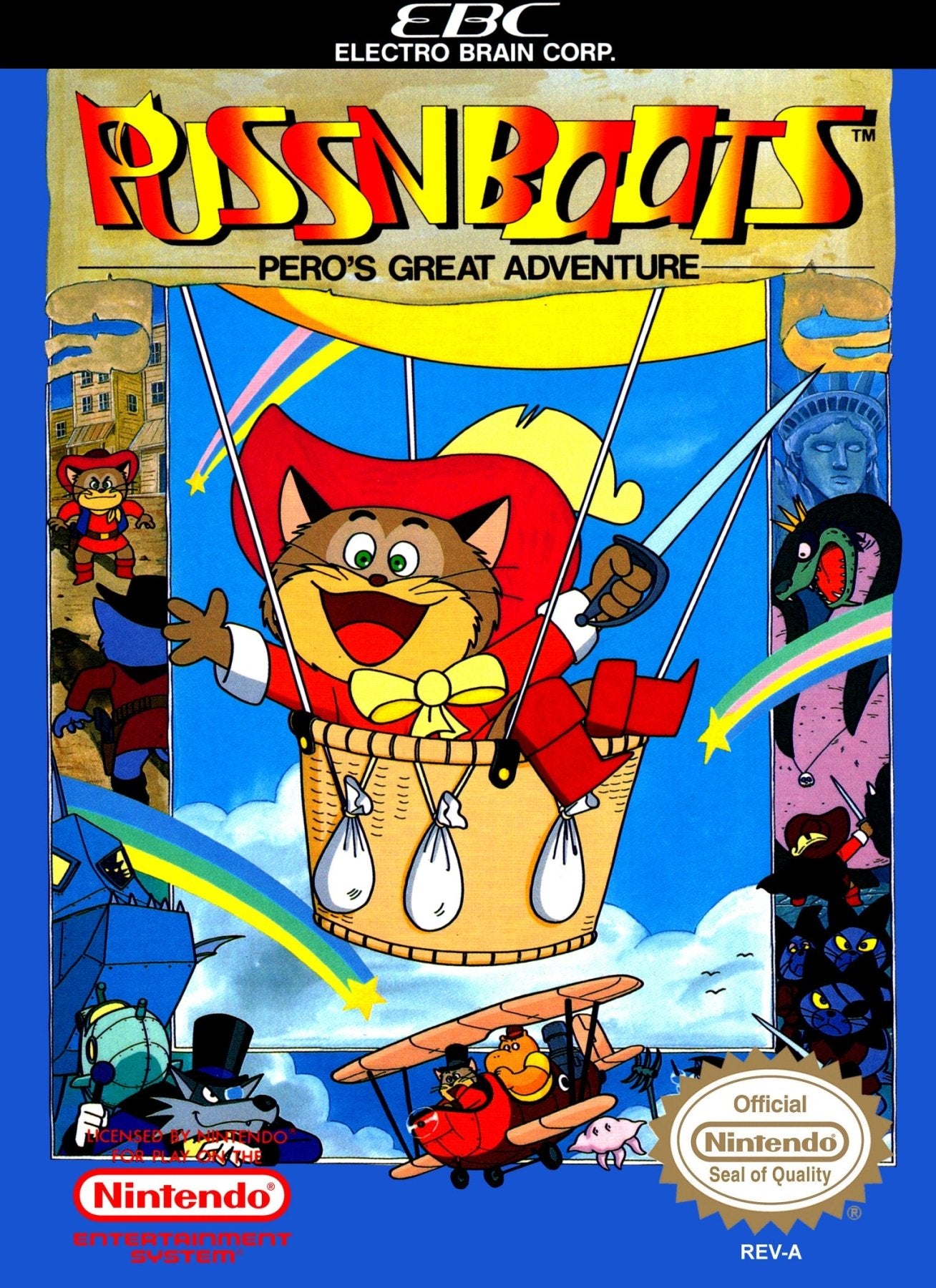 Puss N' Boots: Pero's Great Adventure - NES - Retro Island Gaming