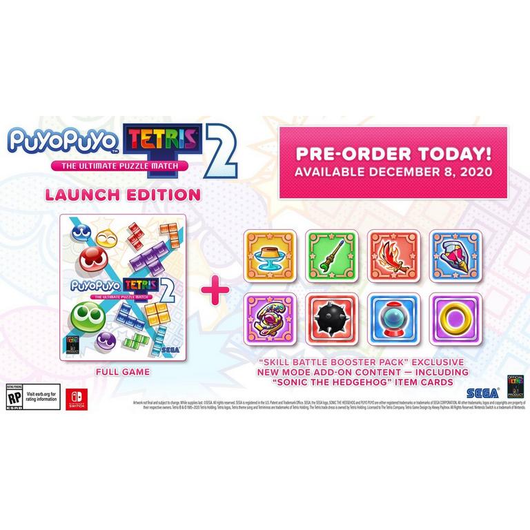 Puyo Puyo Tetris 2 [Launch Edition] - Nintendo Switch - Retro Island Gaming