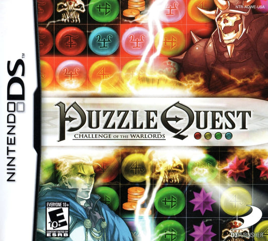 Puzzle Quest Challenge of the Warlords - Nintendo DS - Retro Island Gaming