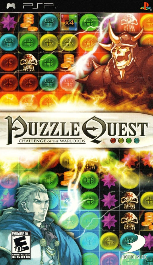 Puzzle Quest Challenge of the Warlords - PSP - Retro Island Gaming
