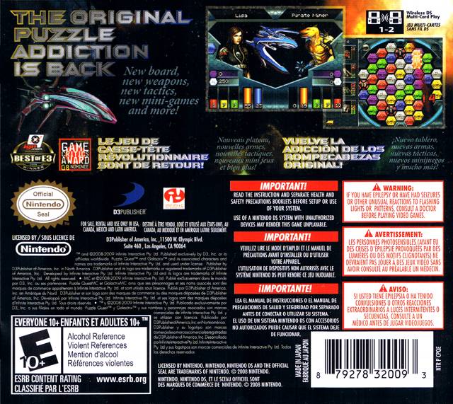 Puzzle Quest: Galactrix - Nintendo DS - Retro Island Gaming