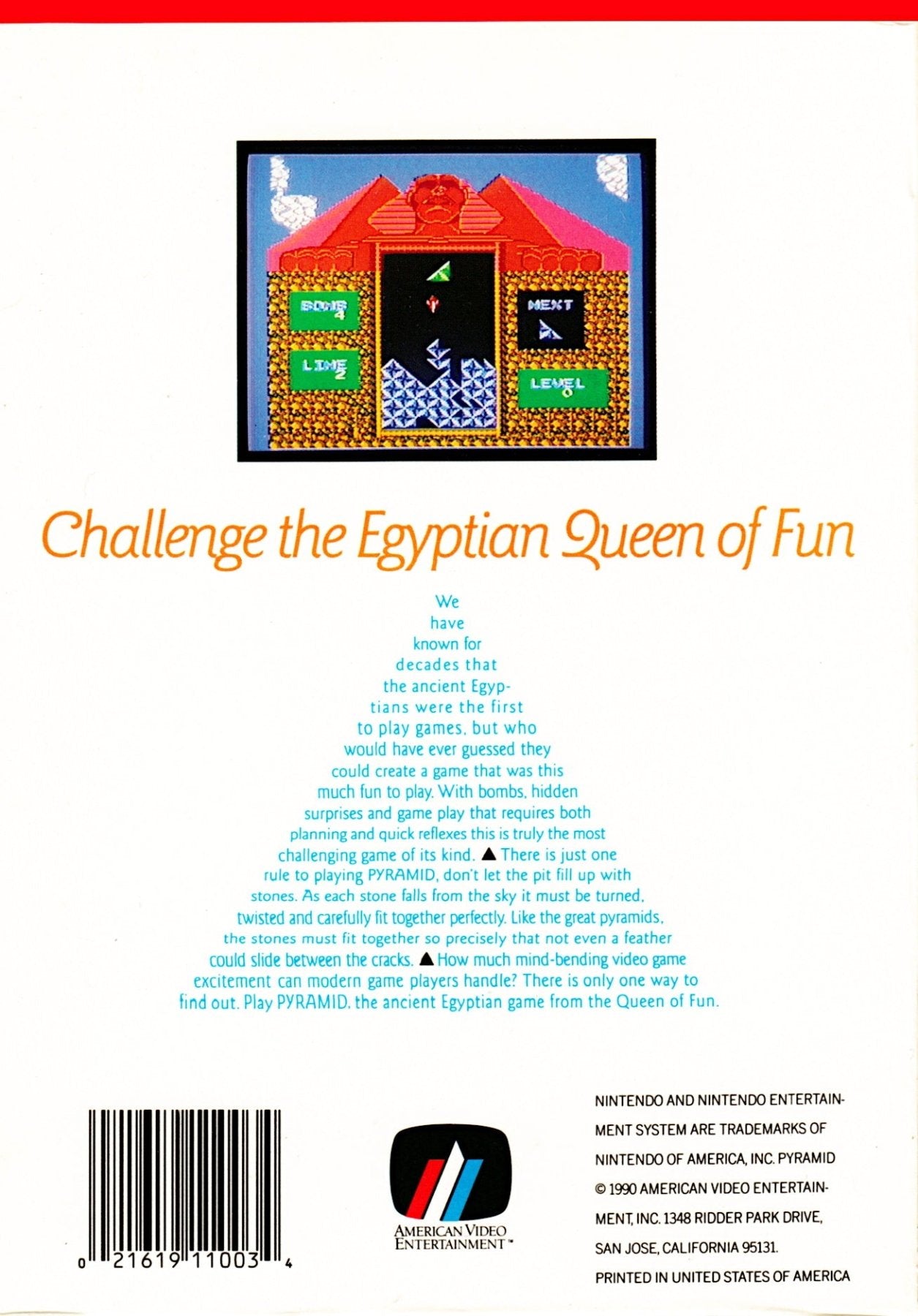 Pyramid - NES - Retro Island Gaming