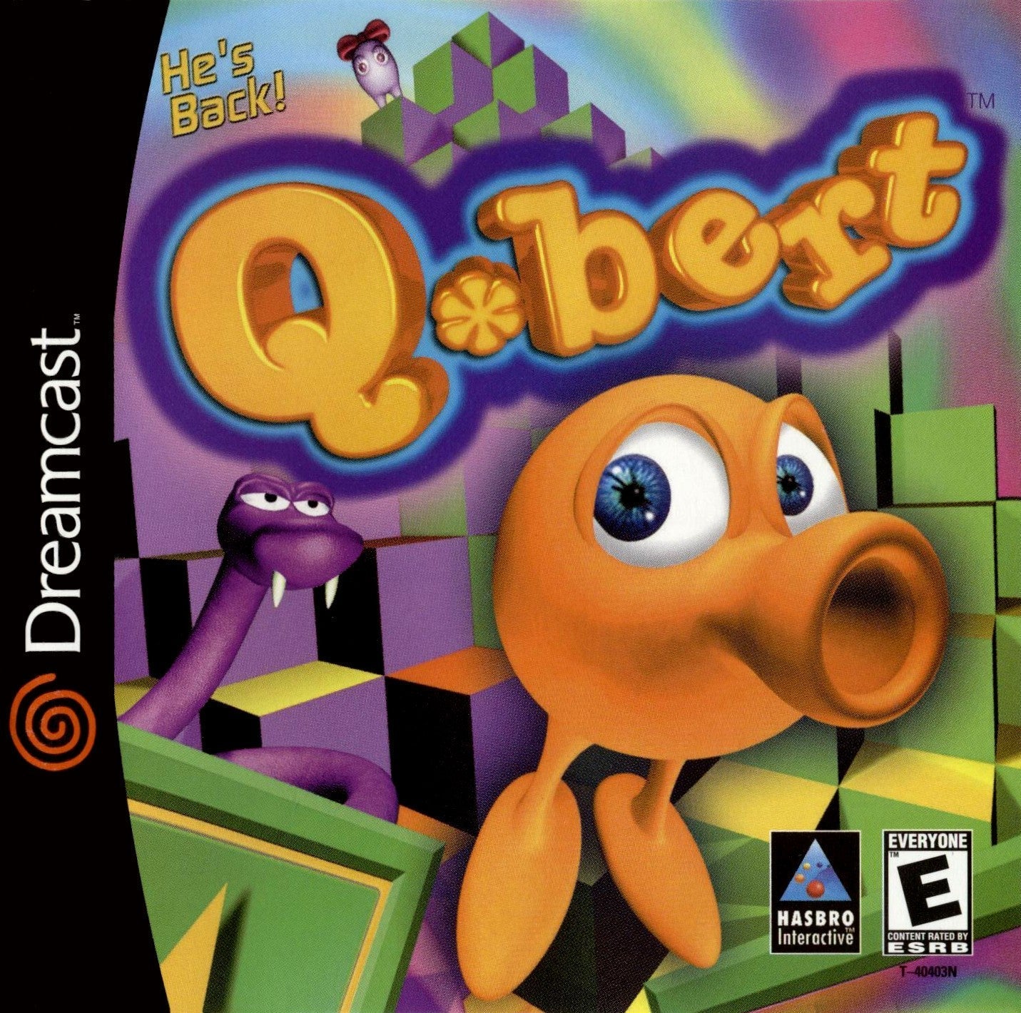 Q*bert - Sega Dreamcast - Retro Island Gaming