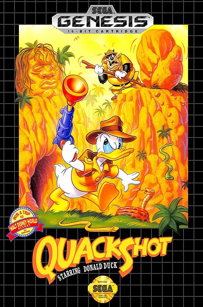 QuackShot Starring Donald Duck - Sega Genesis - Retro Island Gaming