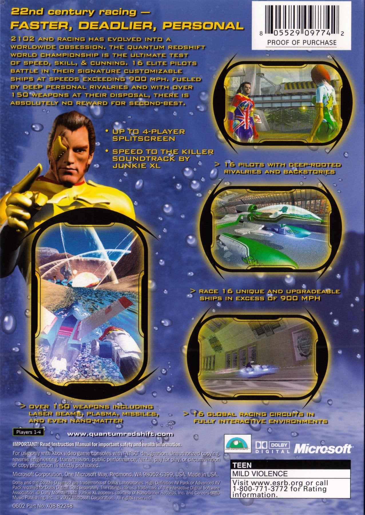Quantum Redshift - Xbox - Retro Island Gaming