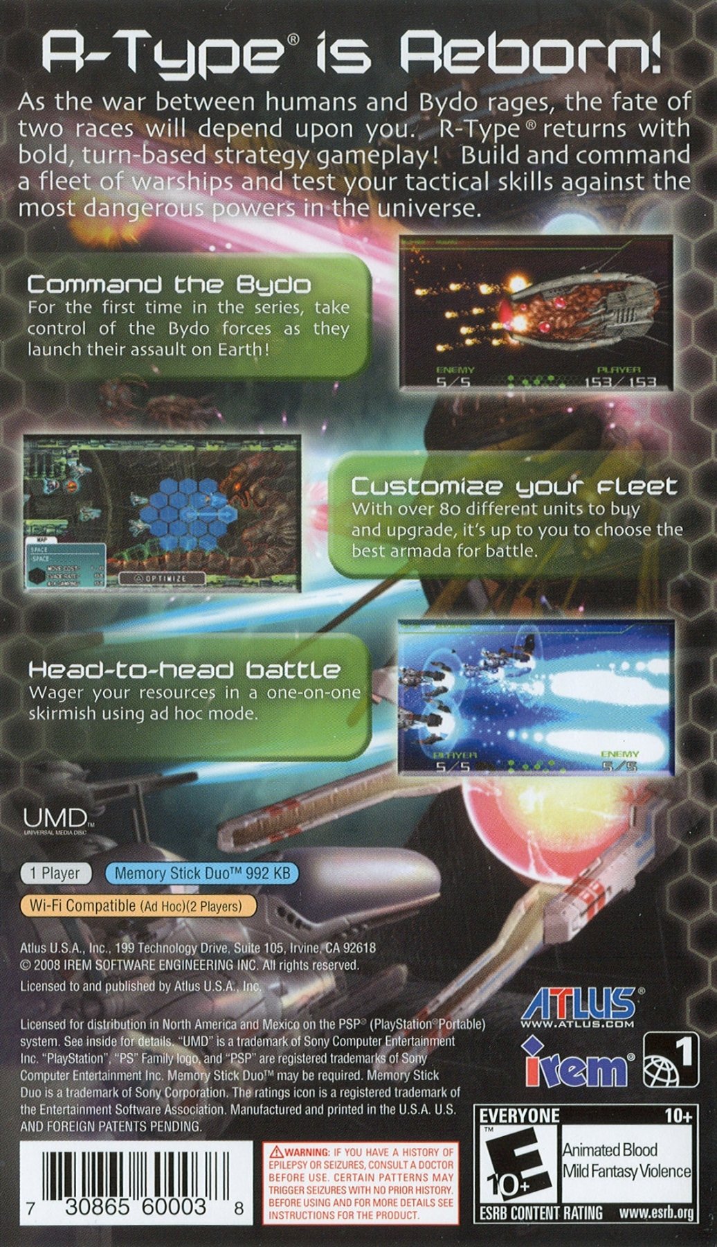R - Type Command - PSP - Retro Island Gaming