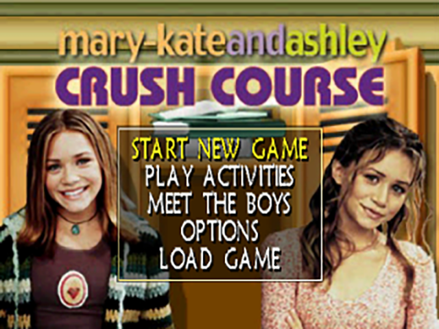 Mary-Kate and Ashley Crush Course - Playstation