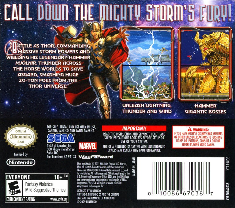 Thor: God of Thunder - Nintendo DS