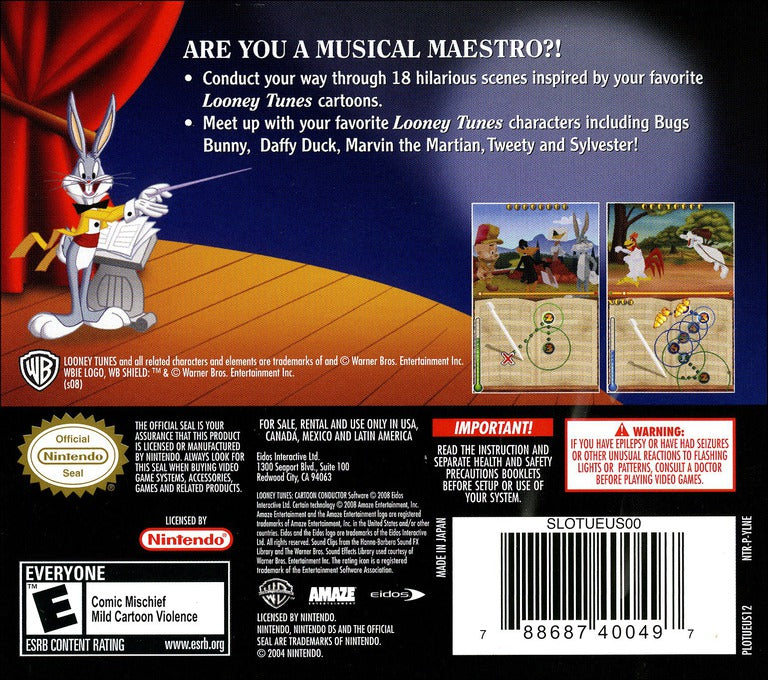 Looney Tunes Cartoon Conductor - Nintendo DS