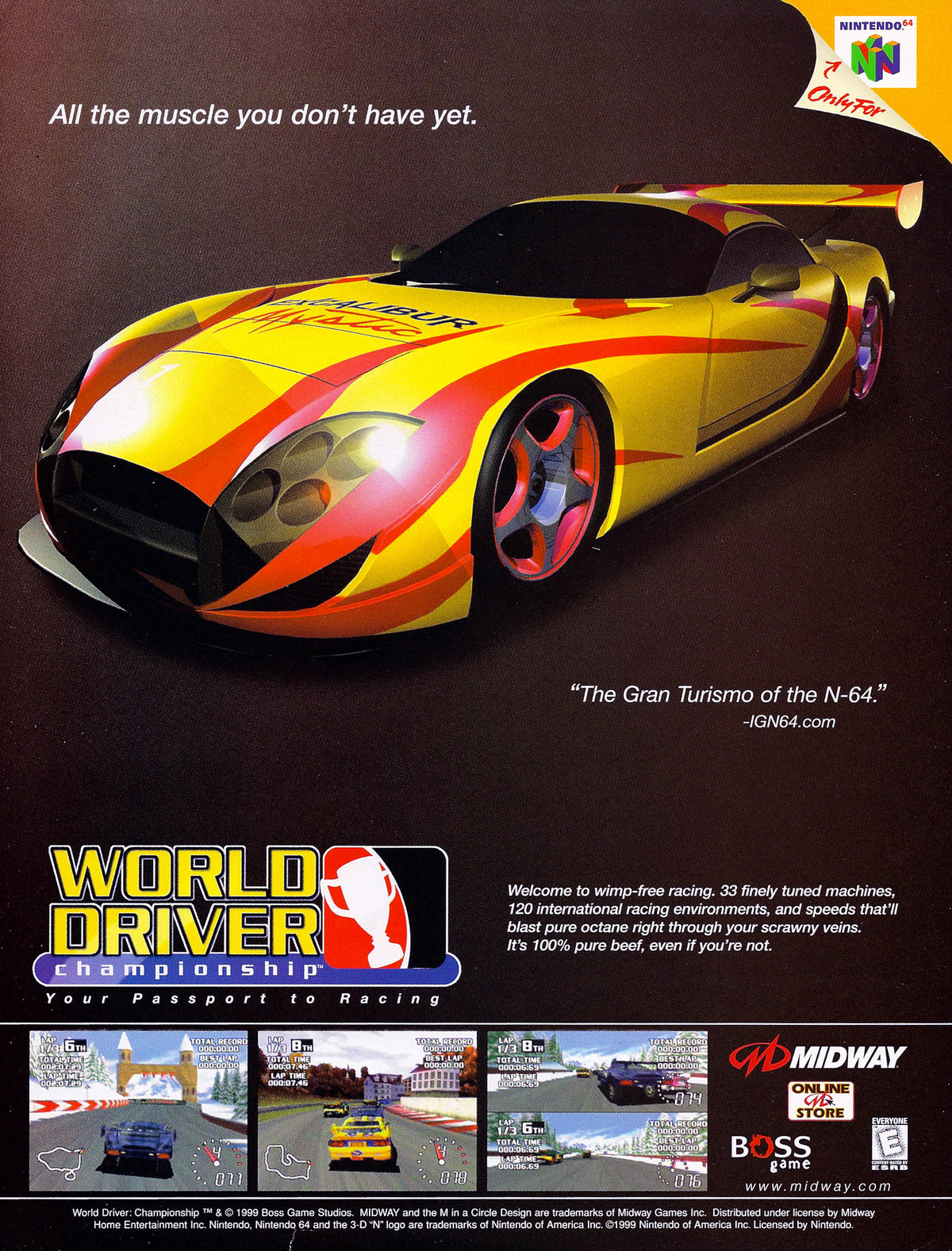 World Driver Championship - Nintendo 64 - Retro Island Gaming