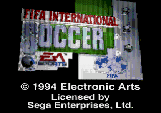 FIFA International Soccer - Sega CD