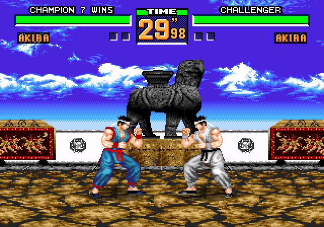 Virtua Fighter 2 - Sega Genesis