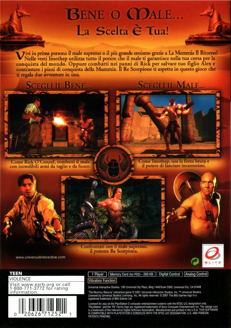The Mummy Returns - Playstation 2