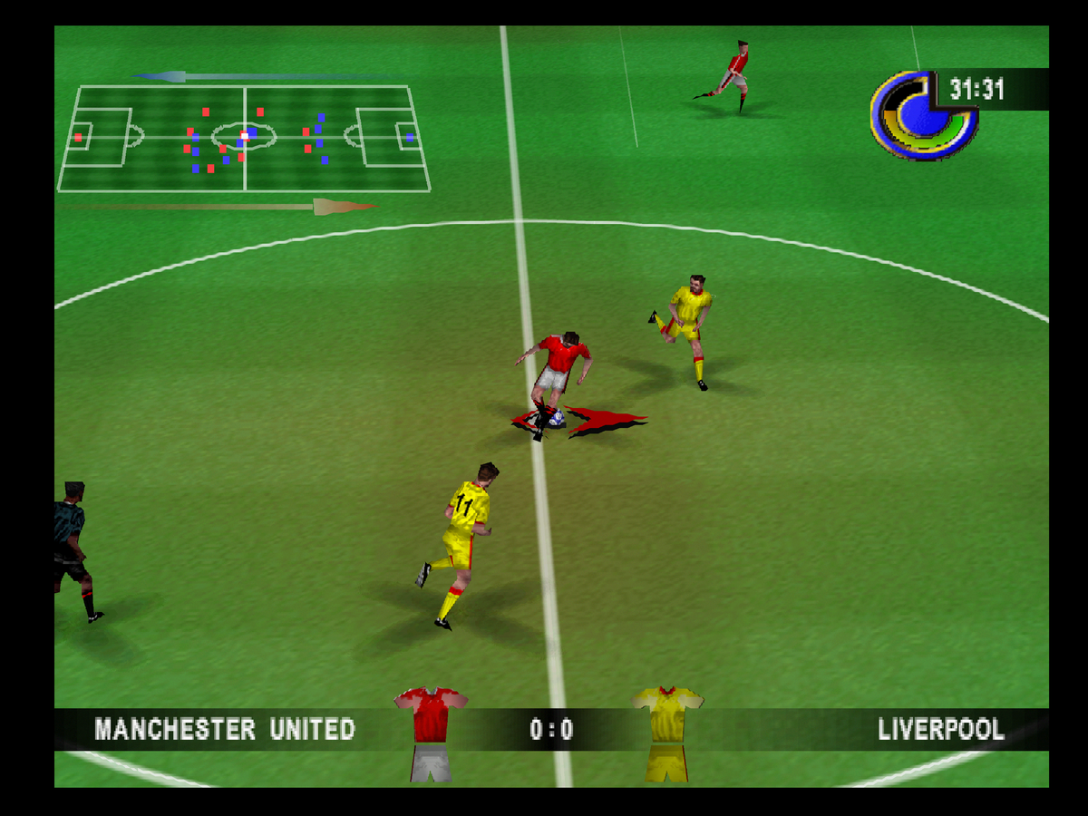 Mia Hamm Soccer 64 - Nintendo 64