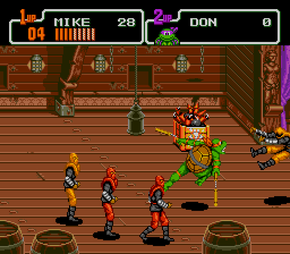 Teenage Mutant Ninja Turtles Hyperstone Heist - Sega Genesis