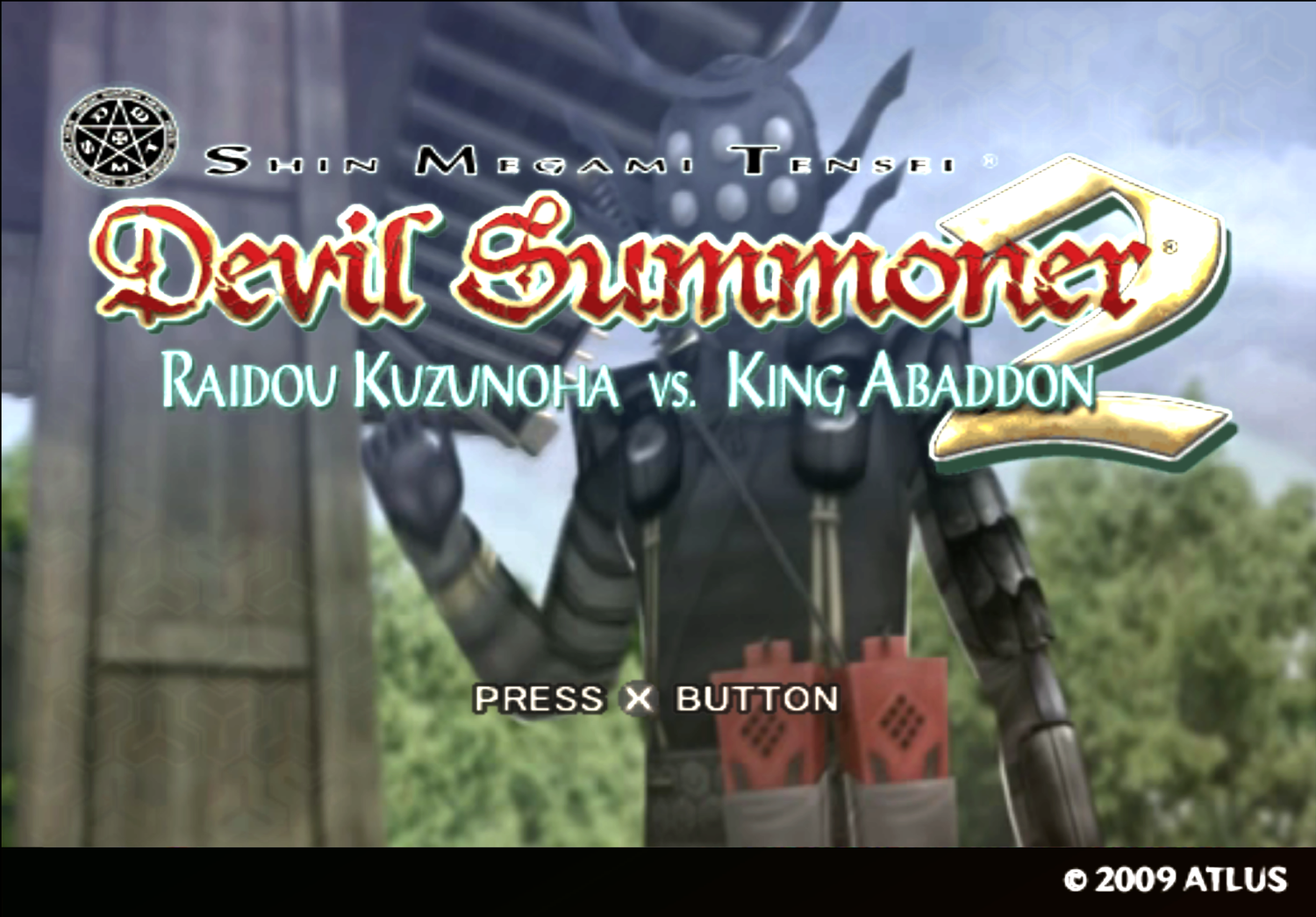 Shin Megami Tensei: Devil Summoner 2: Raidou Kuzunoha vs. King Abaddon - Playstation 2