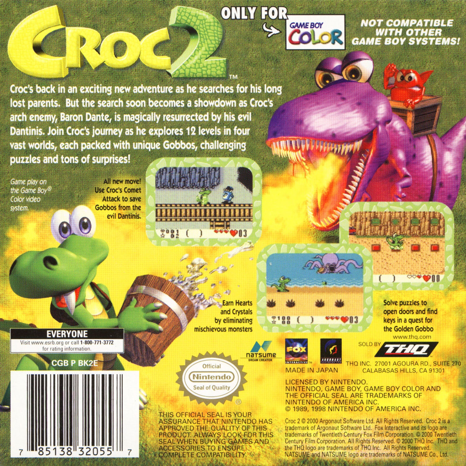 Croc 2 - GameBoy Color