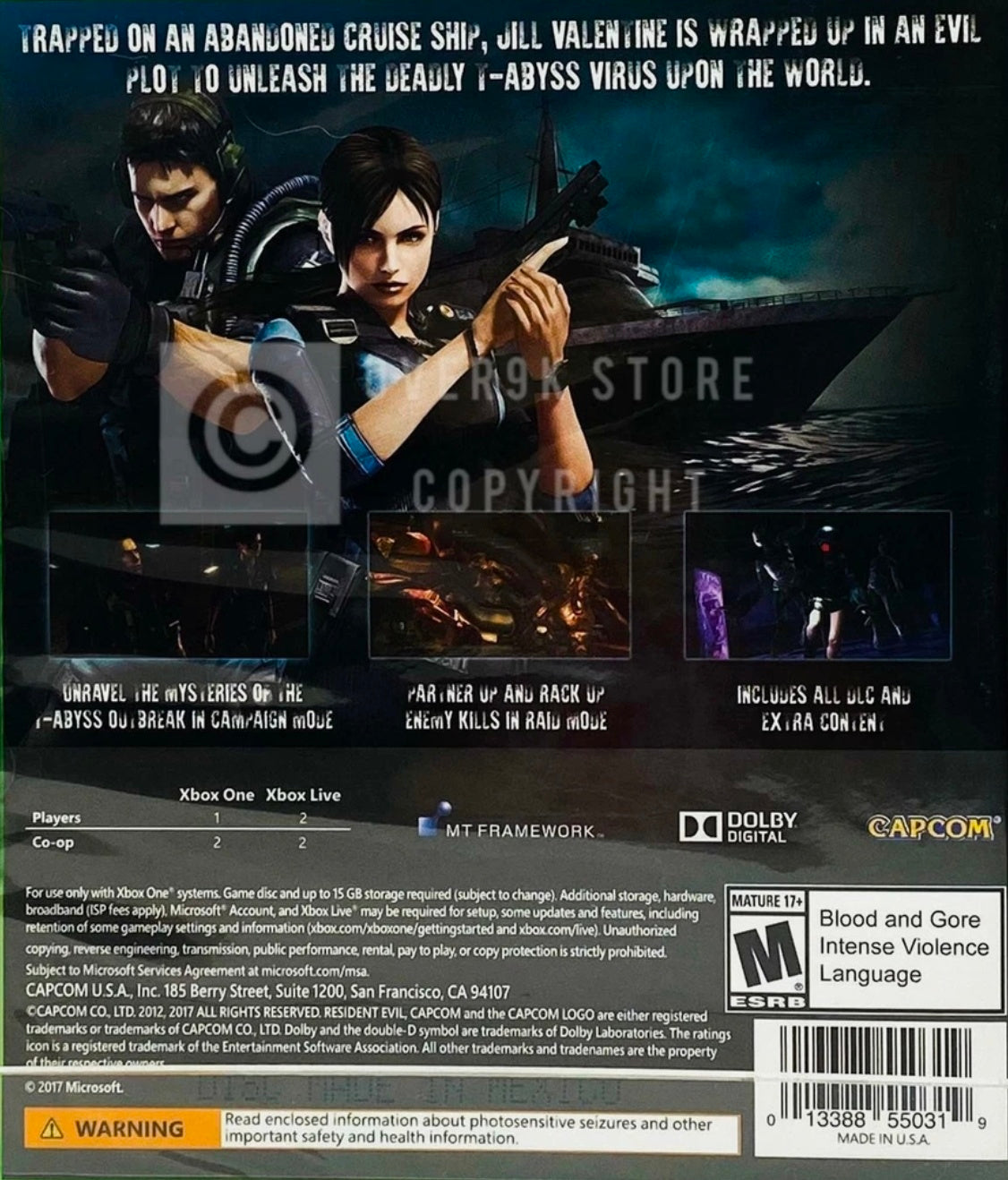 Resident Evil Revelations - Xbox One