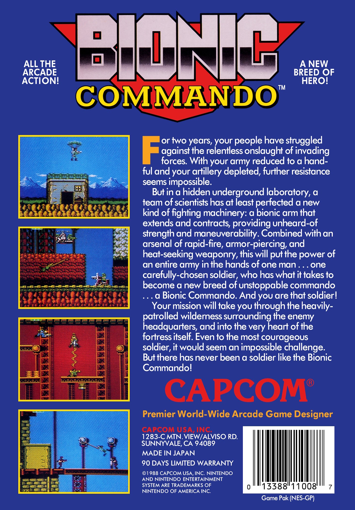 Bionic Commando - NES