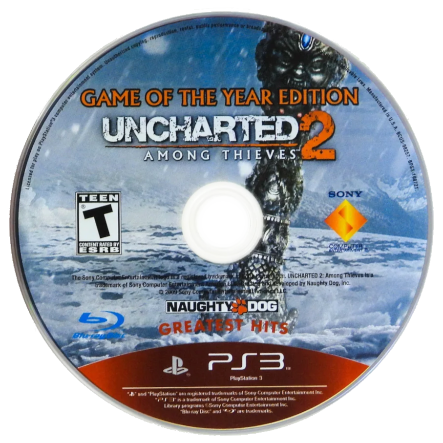 Uncharted 2: Among Thieves [Game of the Year Greatest Hits] - Playstation 3 - Retro Island Gaming