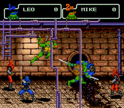 Teenage Mutant Ninja Turtles Hyperstone Heist - Sega Genesis