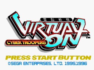 Virtual-On Cyber Troopers - Sega Saturn