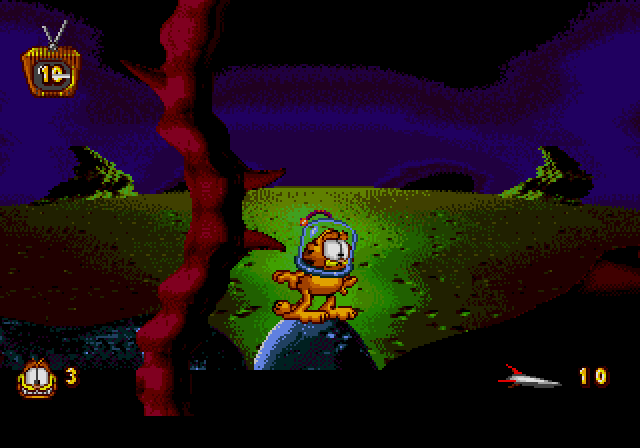 Garfield atrapado en el acto - Sega Genesis