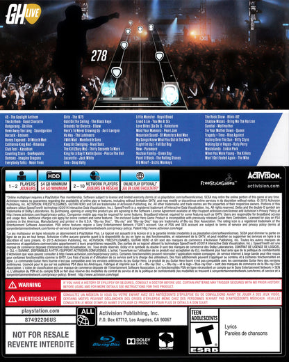 Guitar Hero Live (Game Only) - Playstation 4