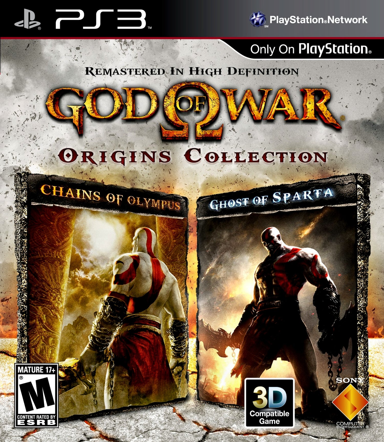 Colección God of War Origins - Playstation 3