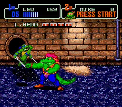 Teenage Mutant Ninja Turtles Hyperstone Heist - Sega Genesis