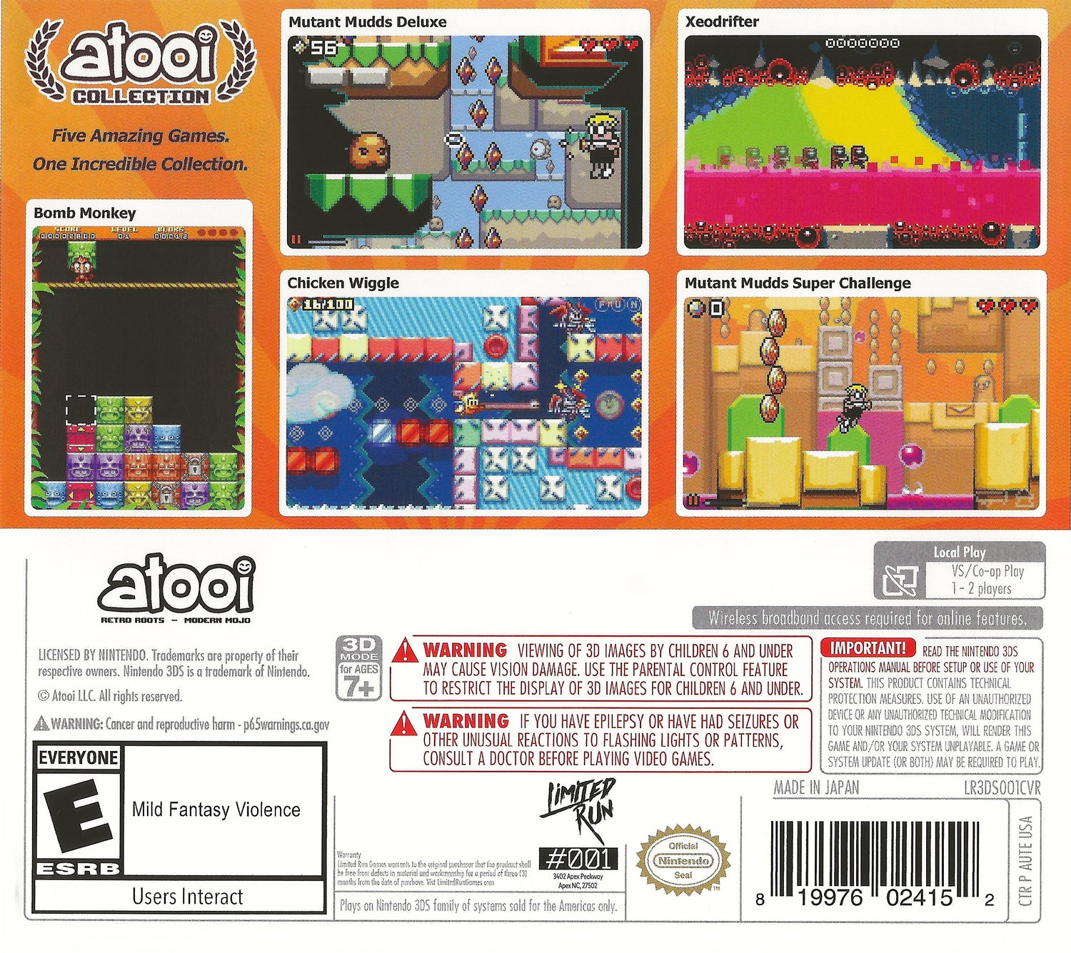 Atooi Collection - Nintendo 3DS