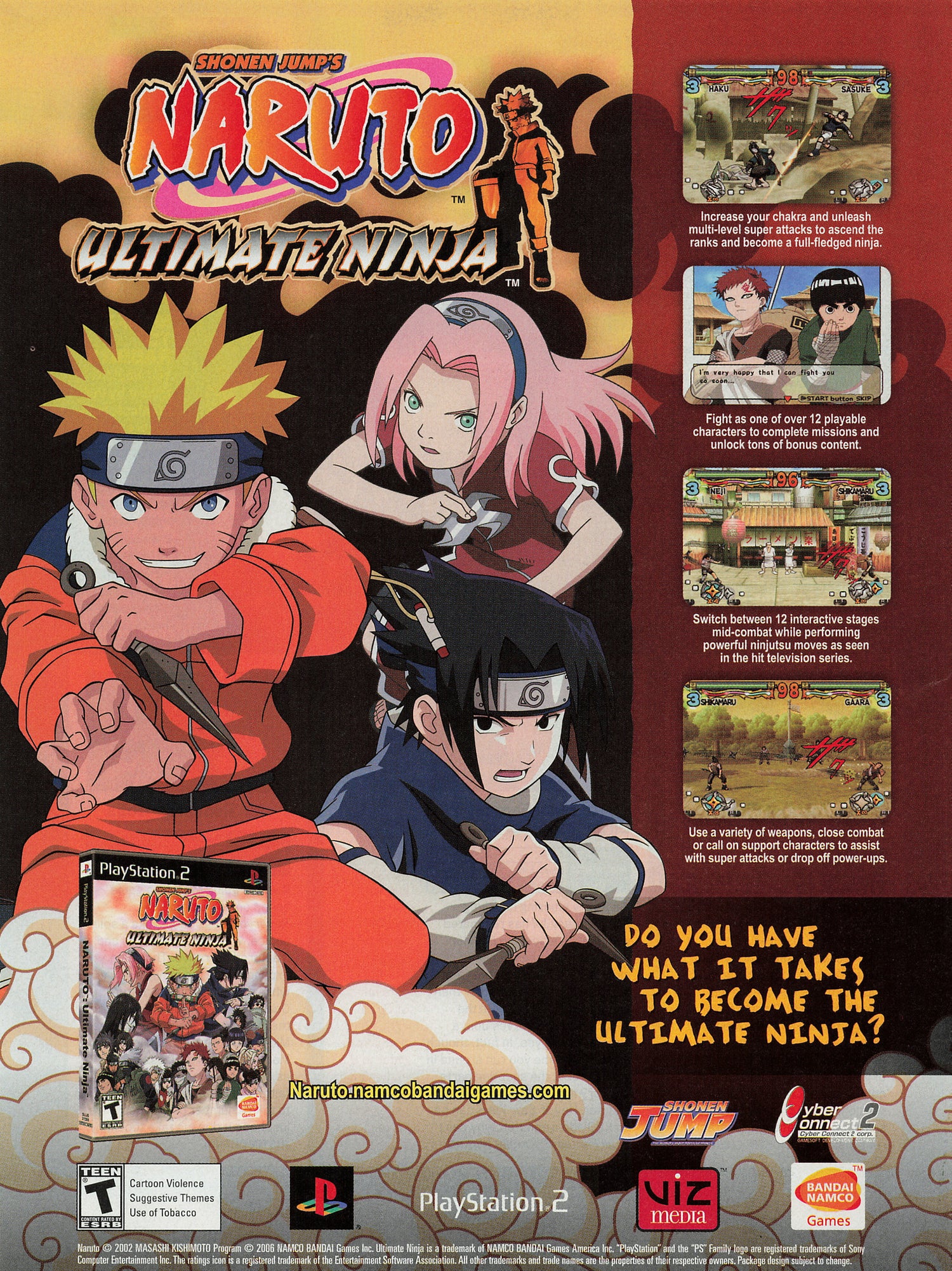 Naruto Ultimate Ninja [Greatest Hits] - Playstation 2