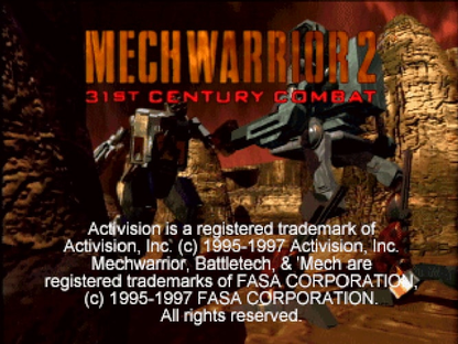 Mechwarrior 2 - Playstation - Retro Island Gaming